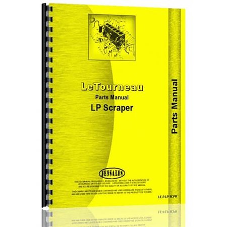 Industrial and Construction Parts Manual for Le Tourneau LP LE-P-LP SCPR -  AFTERMARKET, RAP78439